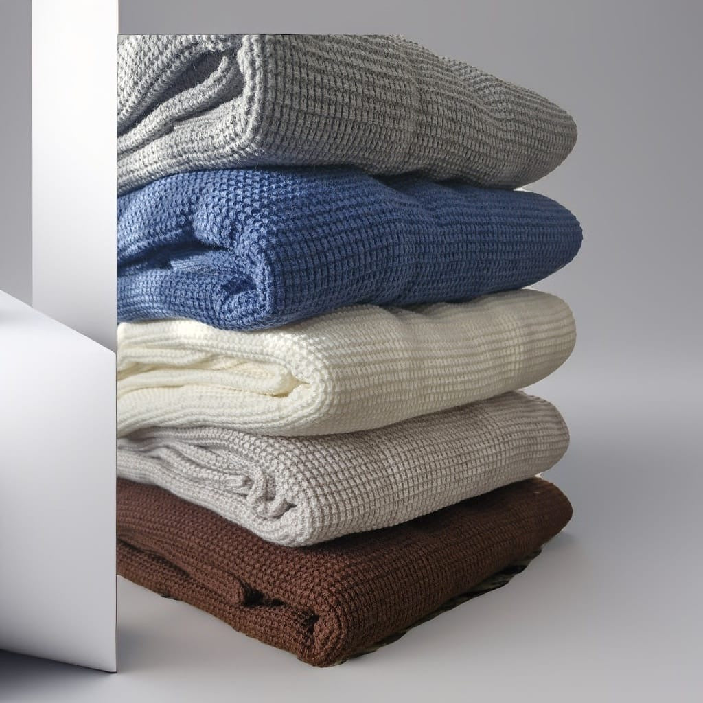 Strick-Zweiteiler aus Oversize Pullover und Hose