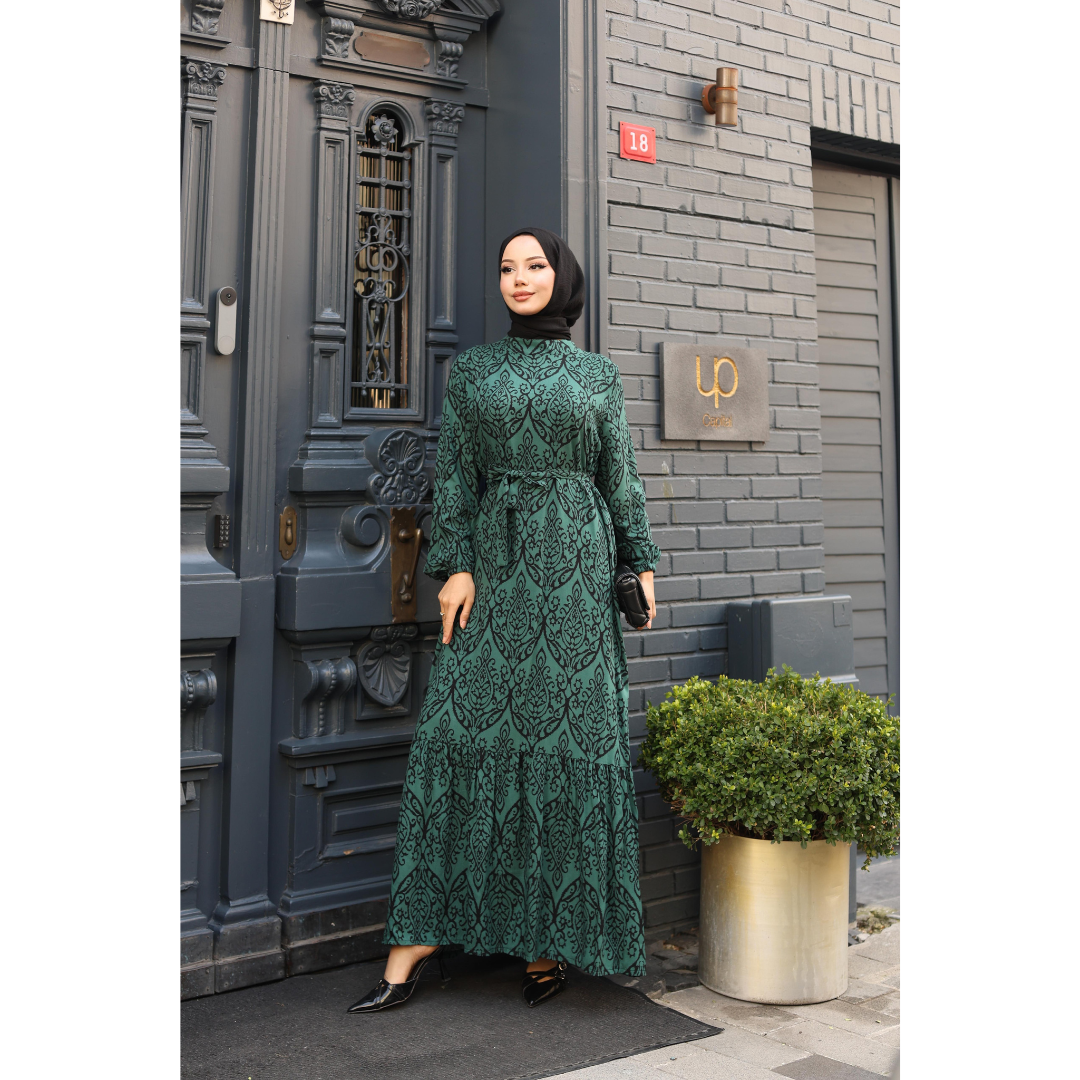 OSMANLI – Maxikleid mit orientalischem Muster