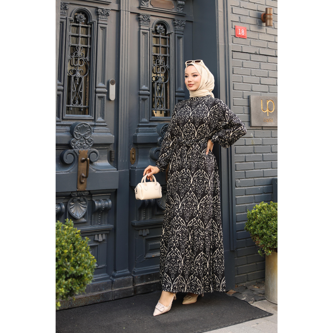 OSMANLI – Maxikleid mit orientalischem Muster