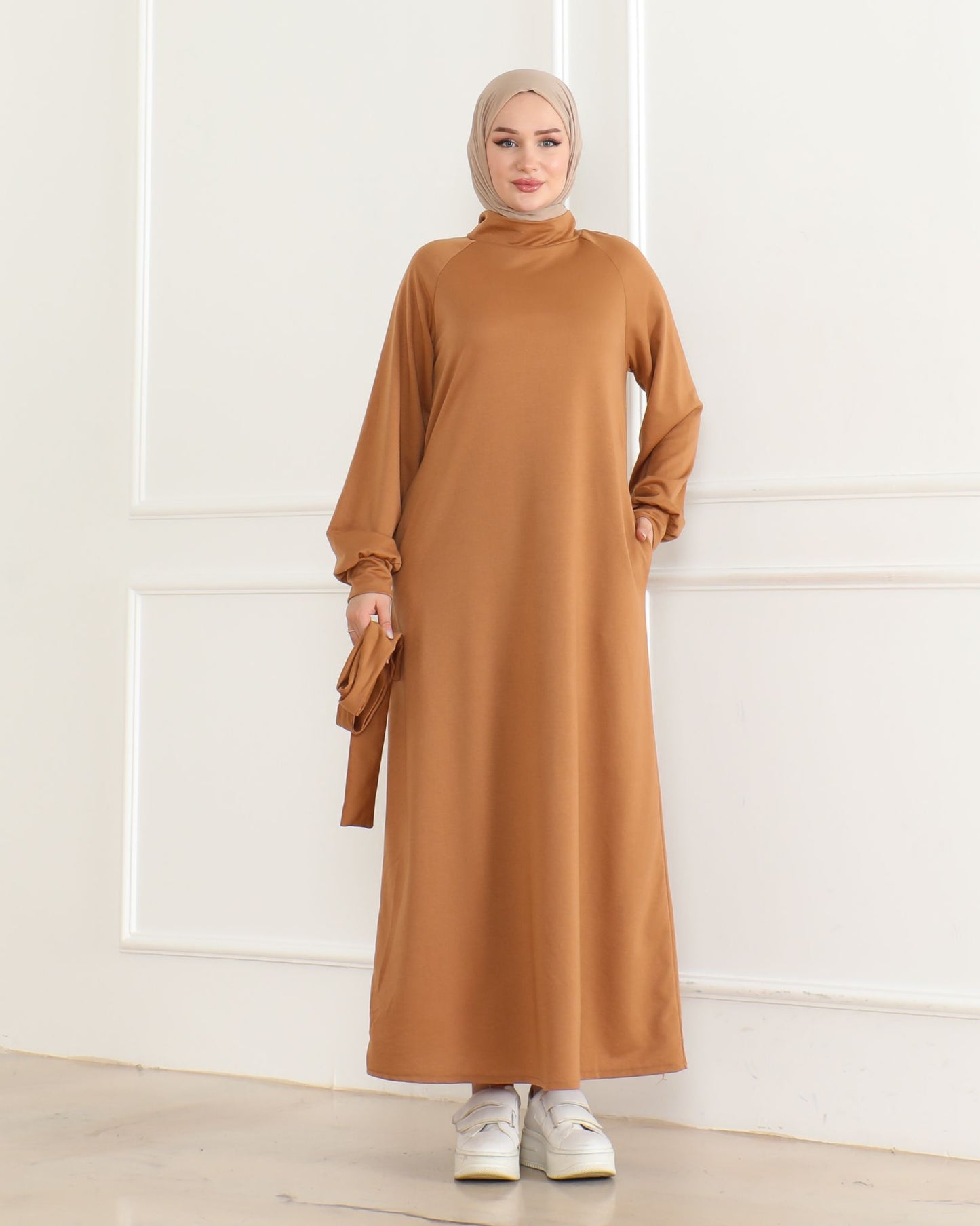 Schlichtes und elegantes Maxikleid