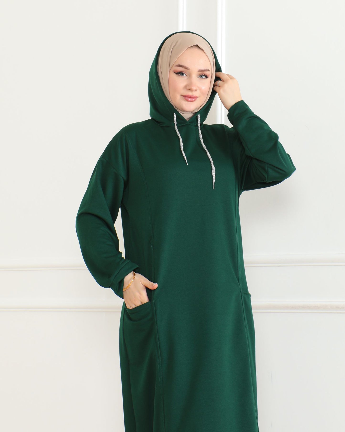 Hoodie-Kleid