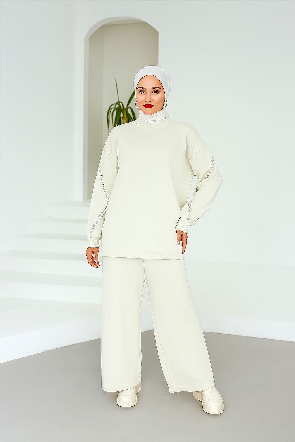 Elegantes Damen Set LARINA – Zweiteilig & Bequem