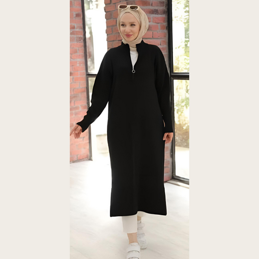 Strick-Kleid