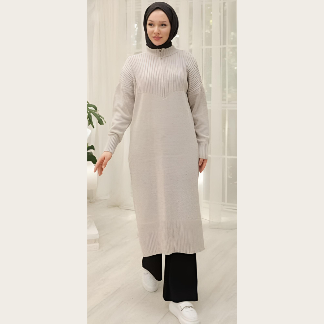 Strick-Kleid