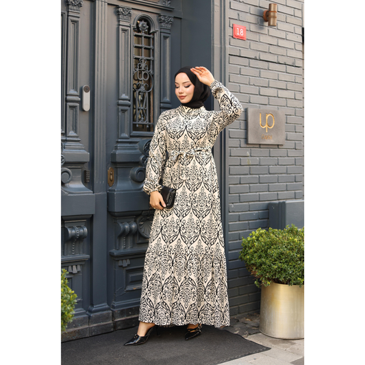 OSMANLI – Maxikleid mit orientalischem Muster