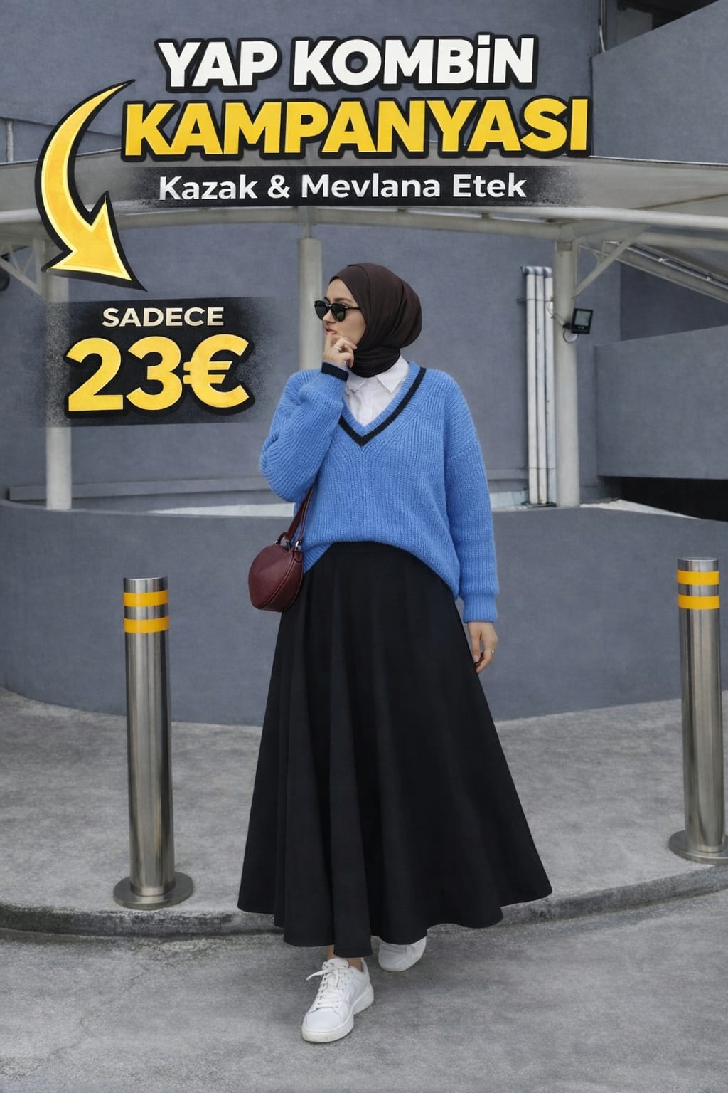 Kombi-Set: Pullover & Mevlana-Rock