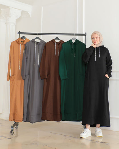 Hoodie-Kleid
