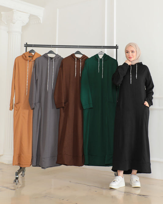 Hoodie-Kleid