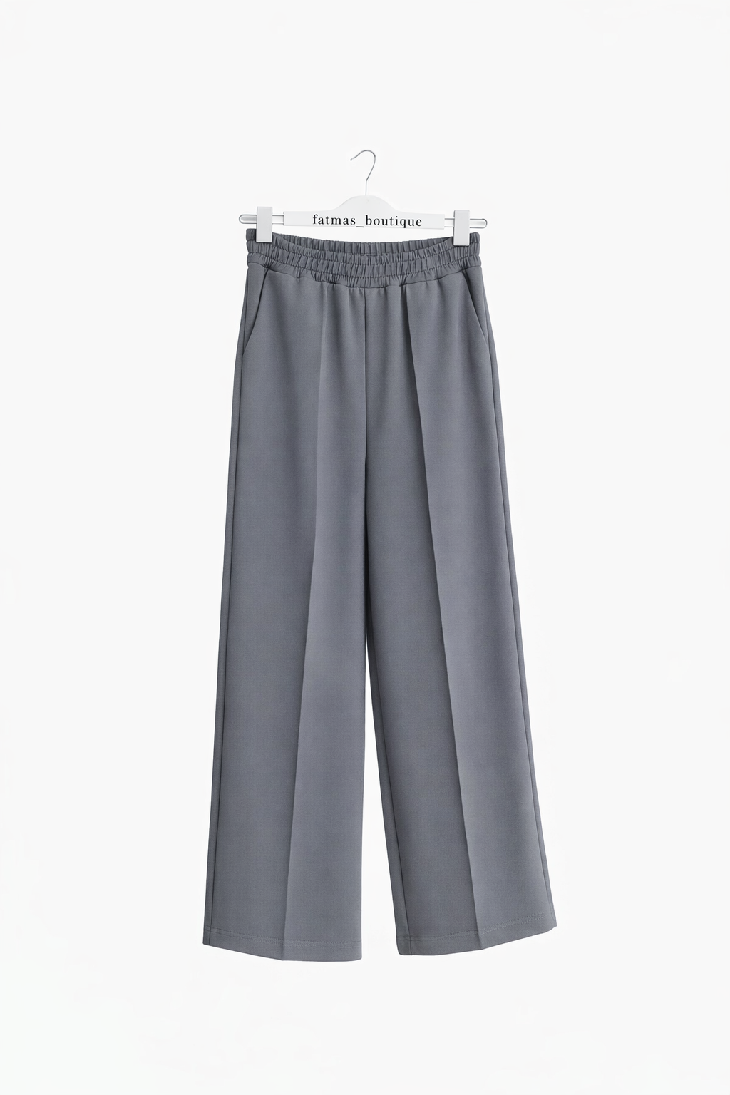 Elegante Wide-Leg Hose mit elastischem Bund
