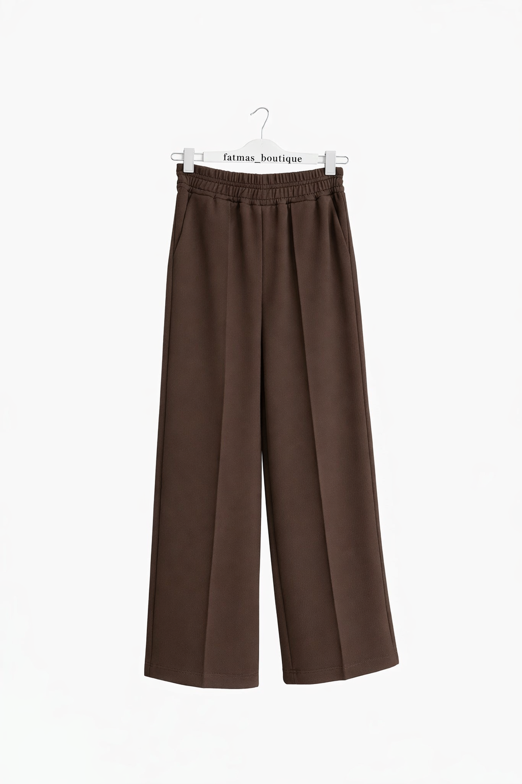 Elegante Wide-Leg Hose mit elastischem Bund