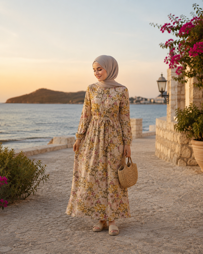 Modal Blumenkleid