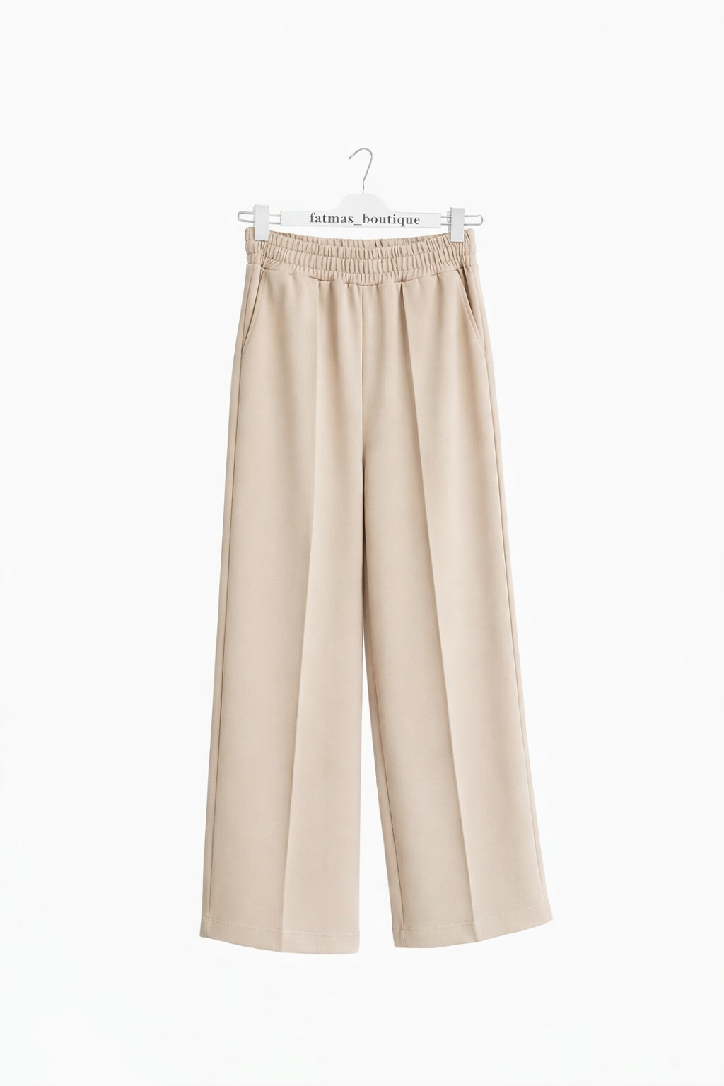 Elegante Wide-Leg Hose mit elastischem Bund