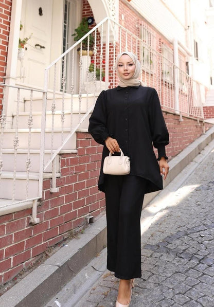 ALYA Linen Edition – Elegantes Zweiteiler-Set