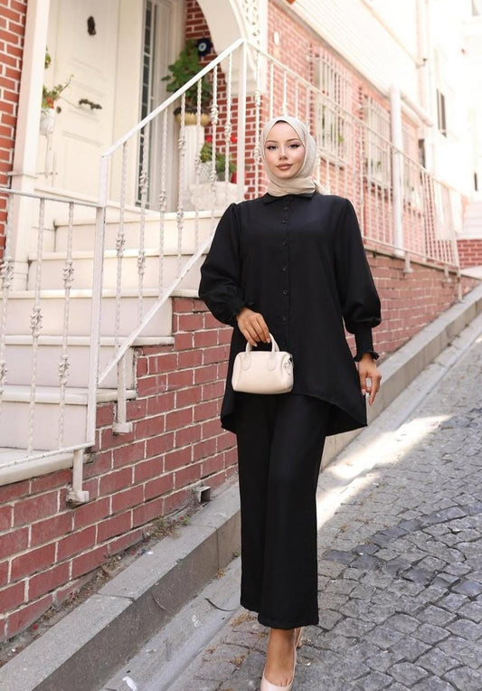 ALYA Linen Edition – Elegantes Zweiteiler-Set