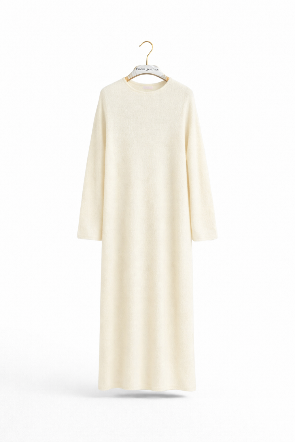 Flauschiges Strickkleid – Lockerer Schnitt