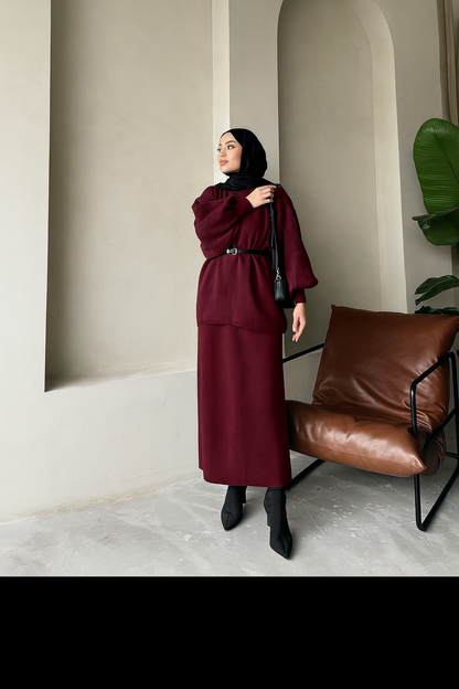 NOVA - 2er Set aus Oberteil und Maxirock