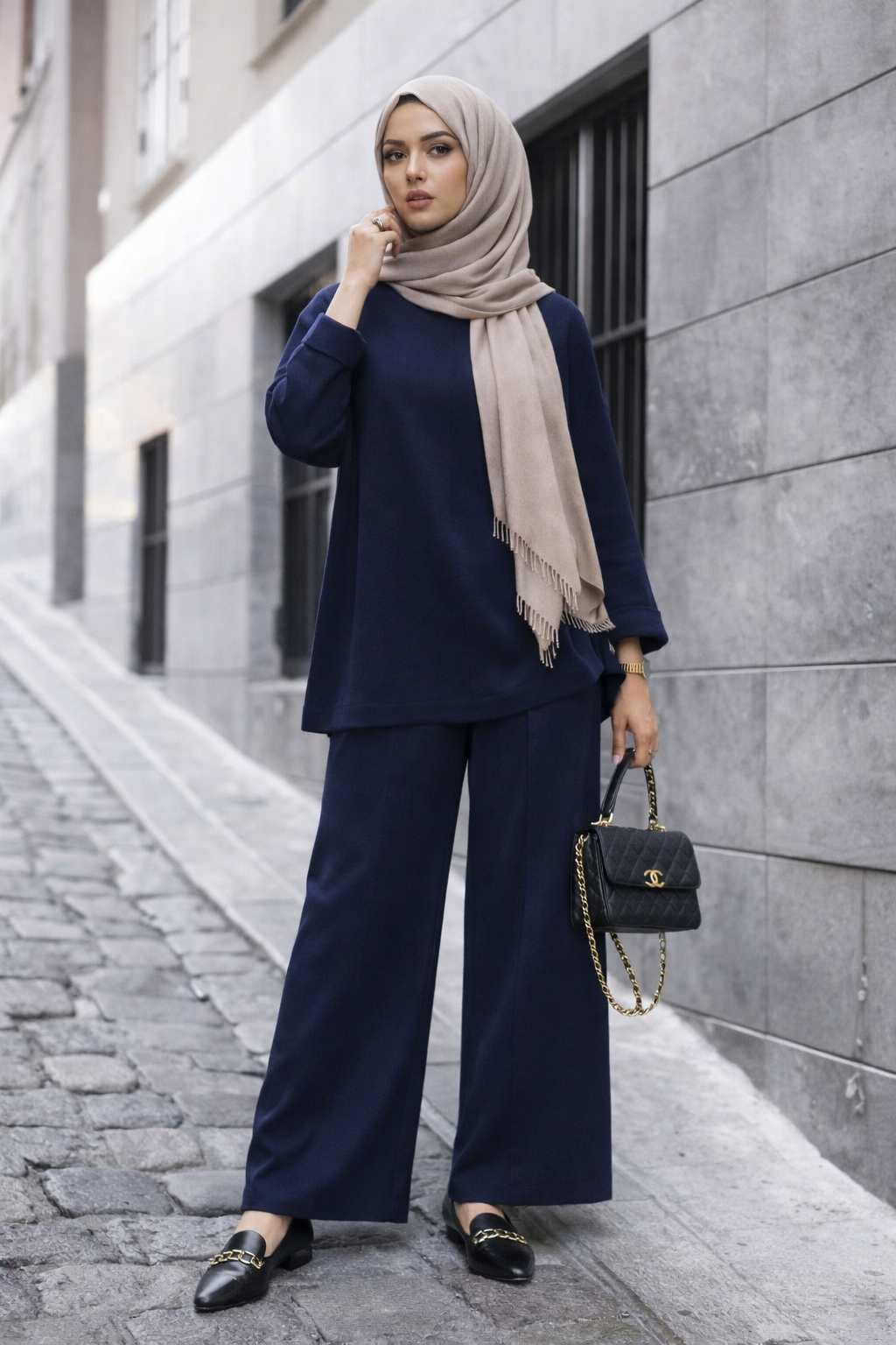 Premium Zweiteiler Set – Oysho Stoff | Ultra Soft & Komfortabel