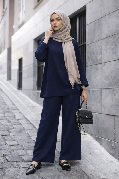 Premium Zweiteiler Set – Oysho Stoff | Ultra Soft & Komfortabel