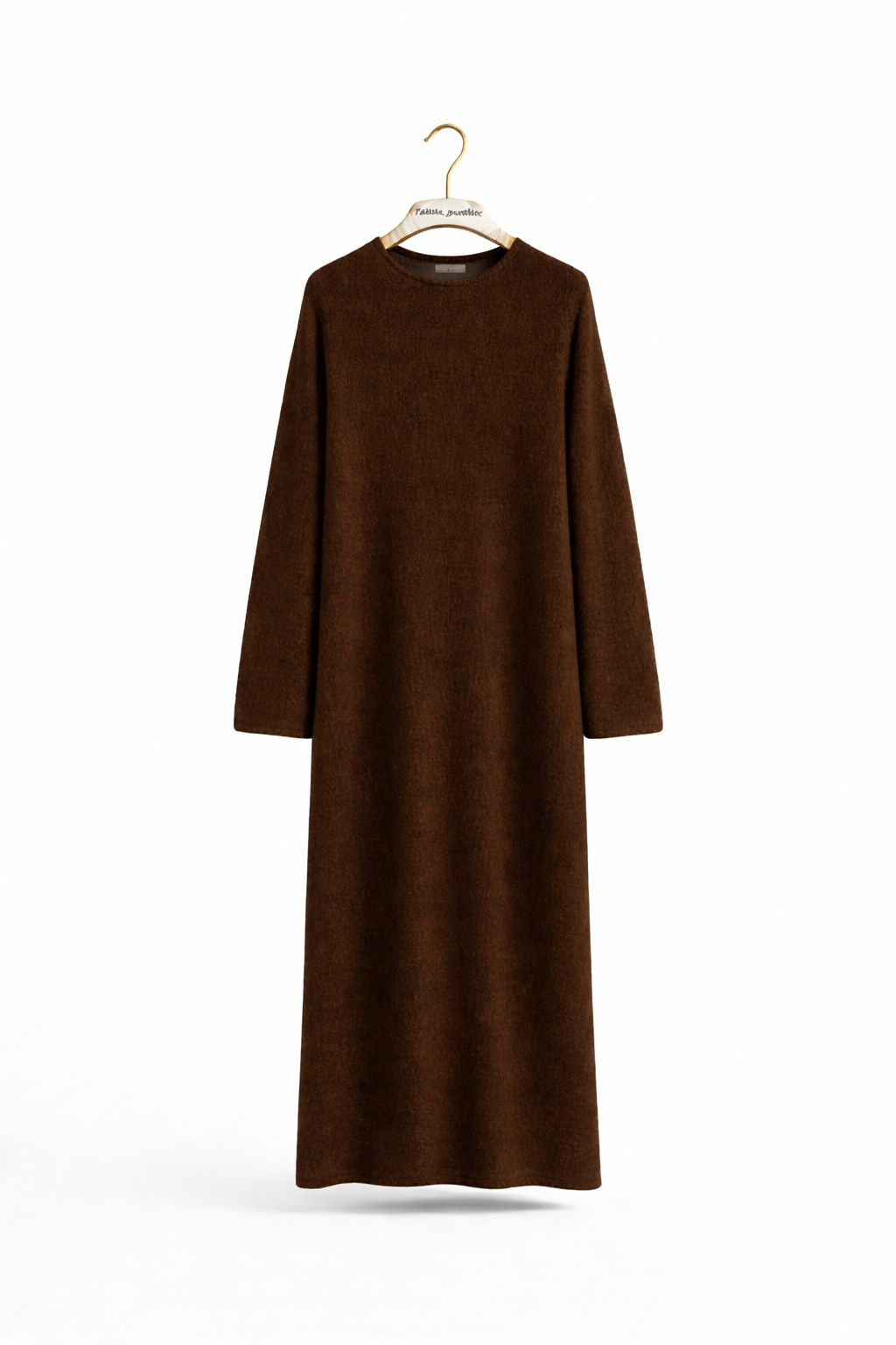 Flauschiges Strickkleid – Lockerer Schnitt